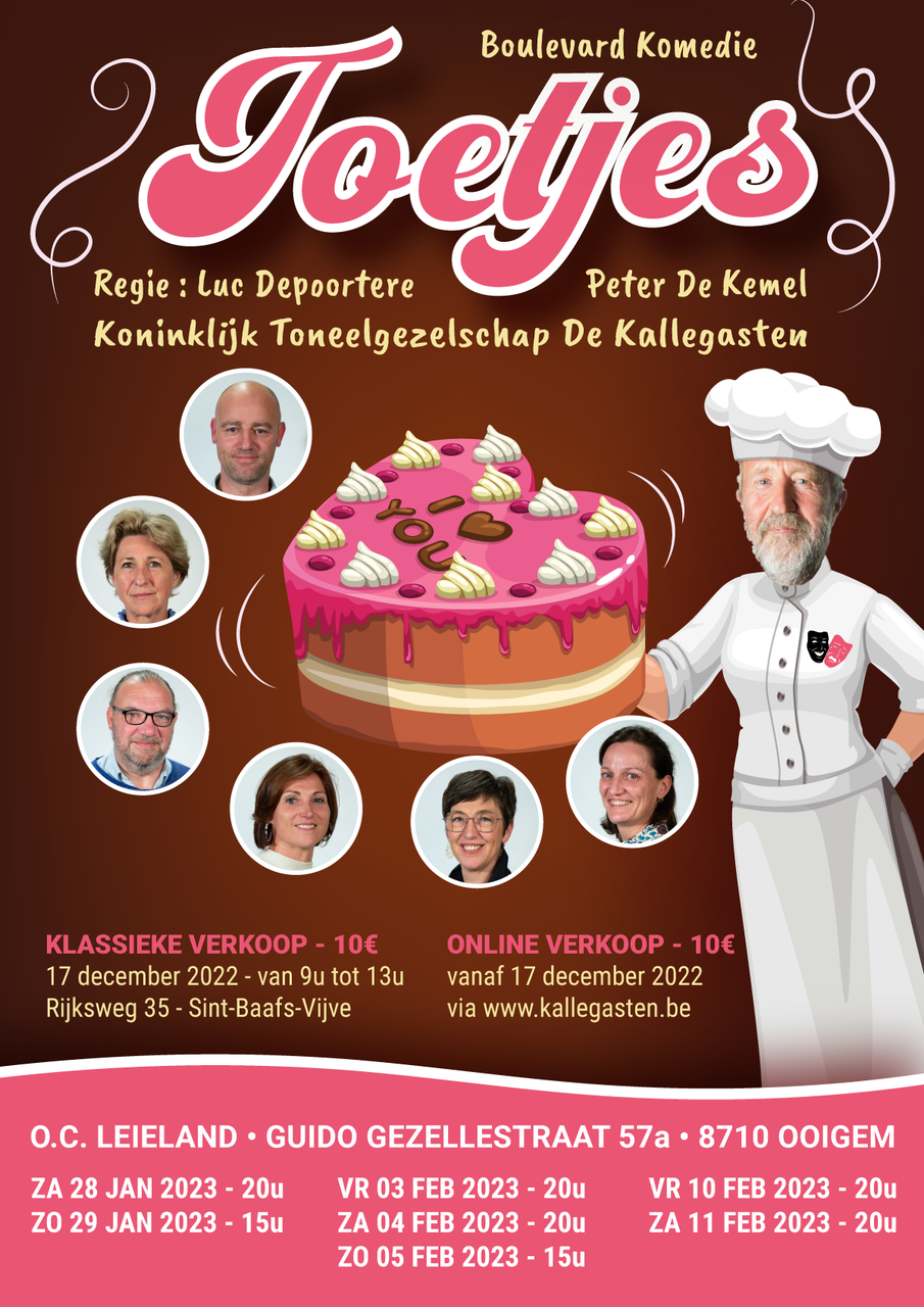 Nieuw stuk : Toetjes