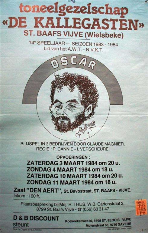 Affiche Oscar