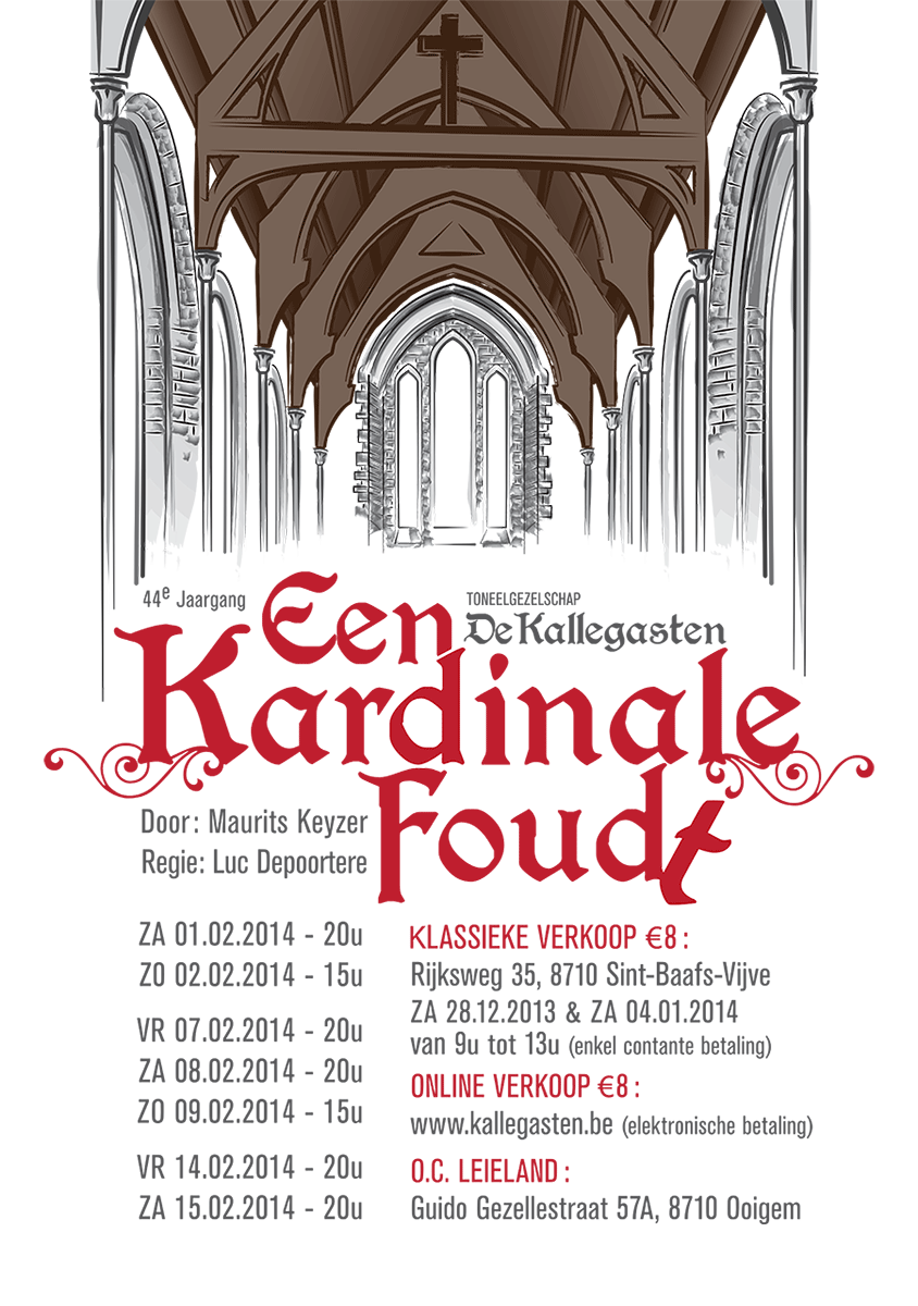 Affiche Een kardinale fout
